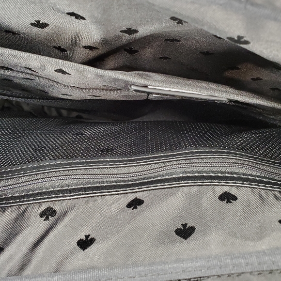 NWT Kate Spade Black Chelsea Laptop Computer Sleeve with Strap Nylon - Picture 3 of 5